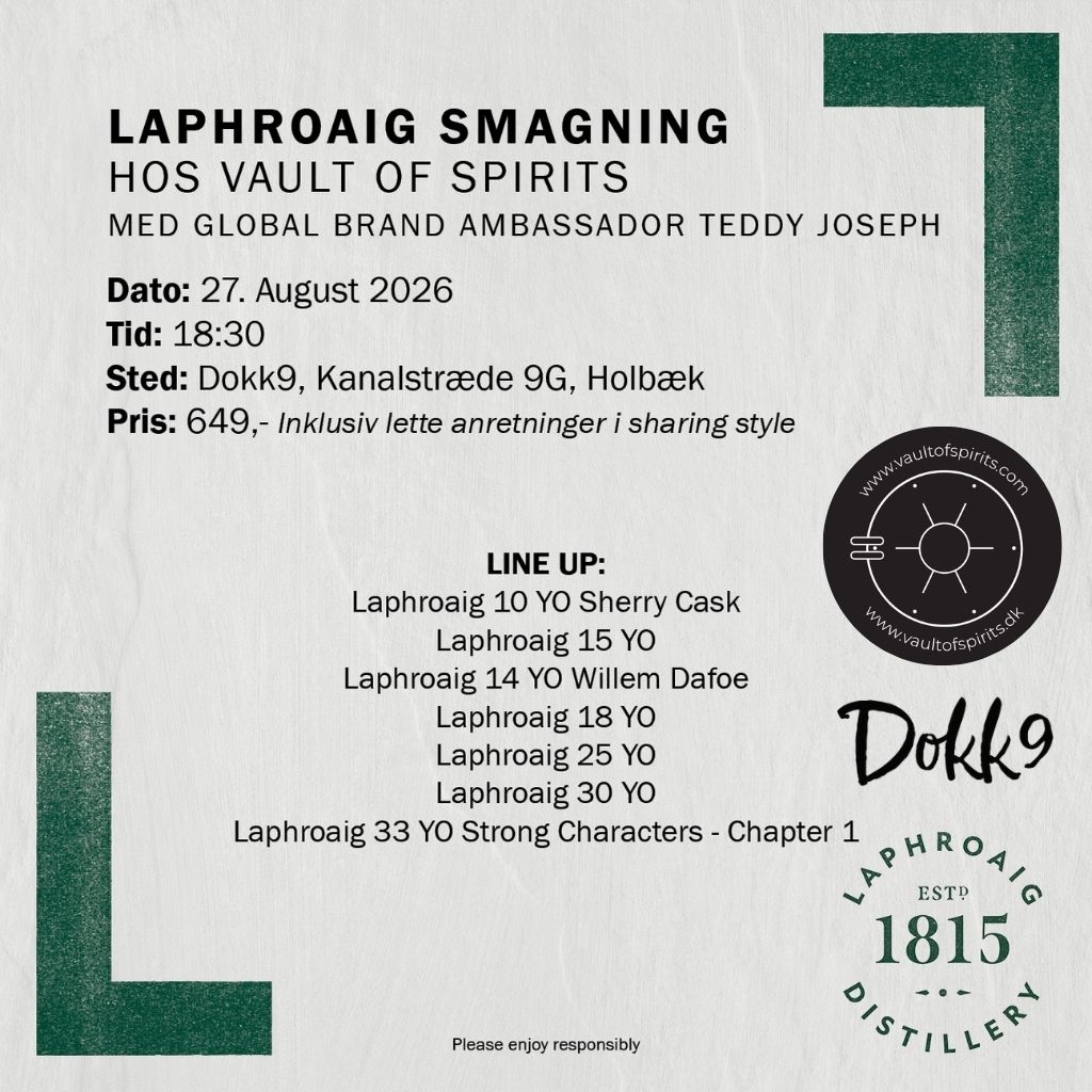 Whiskysmagning med Laphroaig