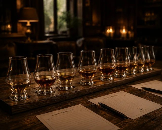 Whiskysmagning med Woodrows